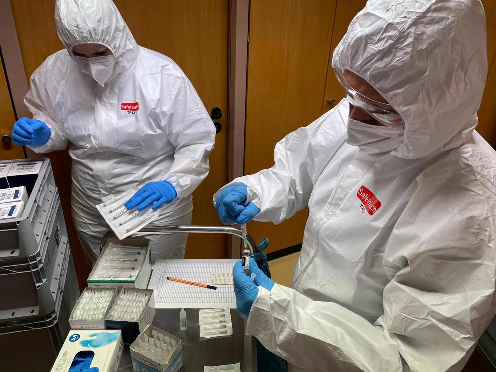 Impfstoff Impfteam BRK Weiden Neustadt/WN