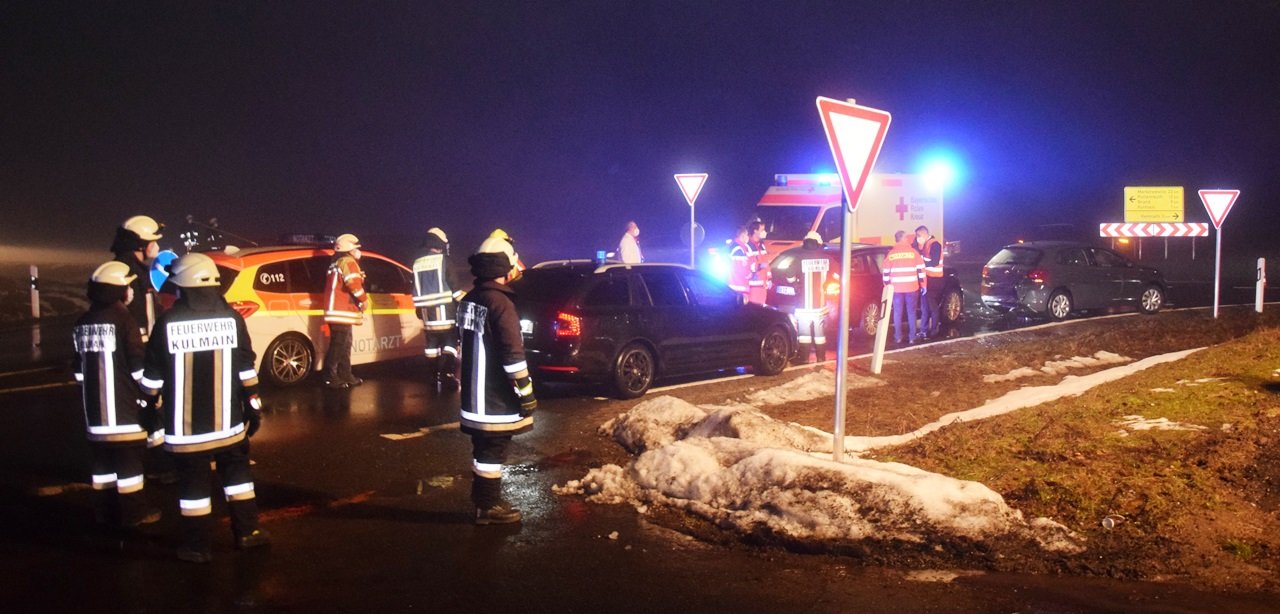 Erneut Unfall an Immenreuther Kreuzung