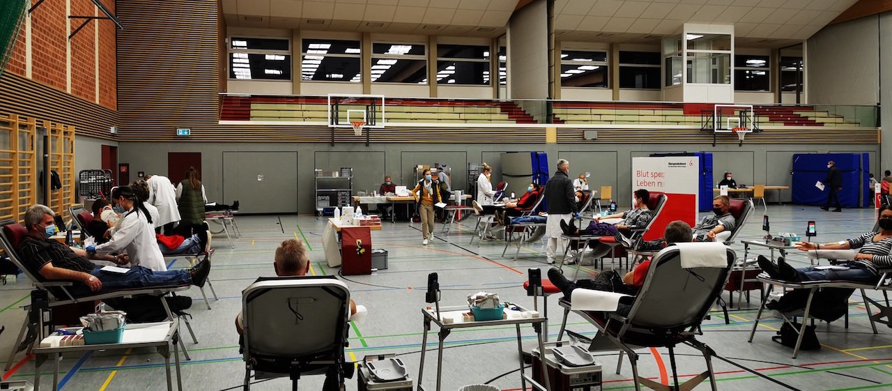 83 Liter Blut gespendet
