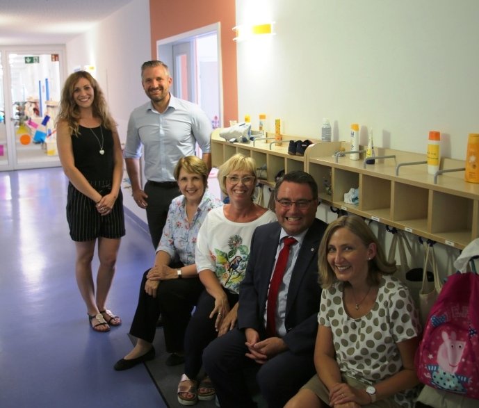Besuch Annette Karl Klinikzwerge