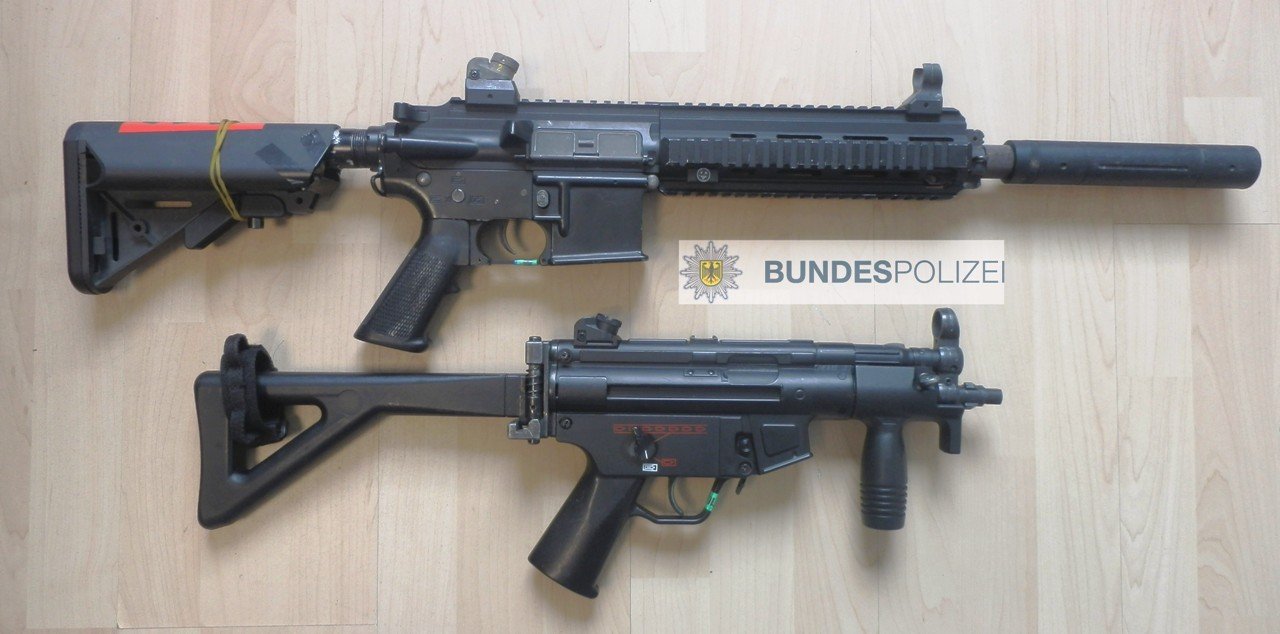 Bundespolizei Softair Beschlagnahmt Border War