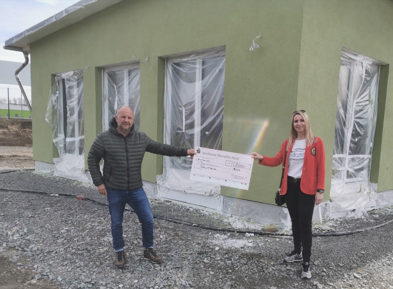 Dank, Unterstützung und hohe Spende