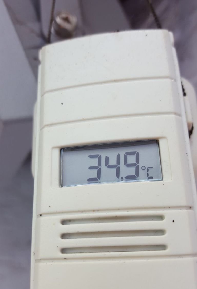 34,9 Grad Weiherhammer