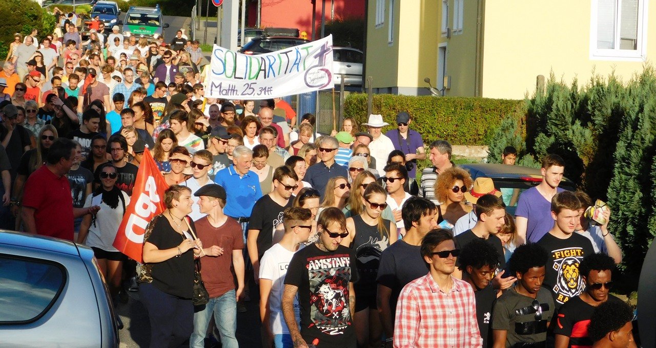 5 29.08.2015 Demo Neustadt