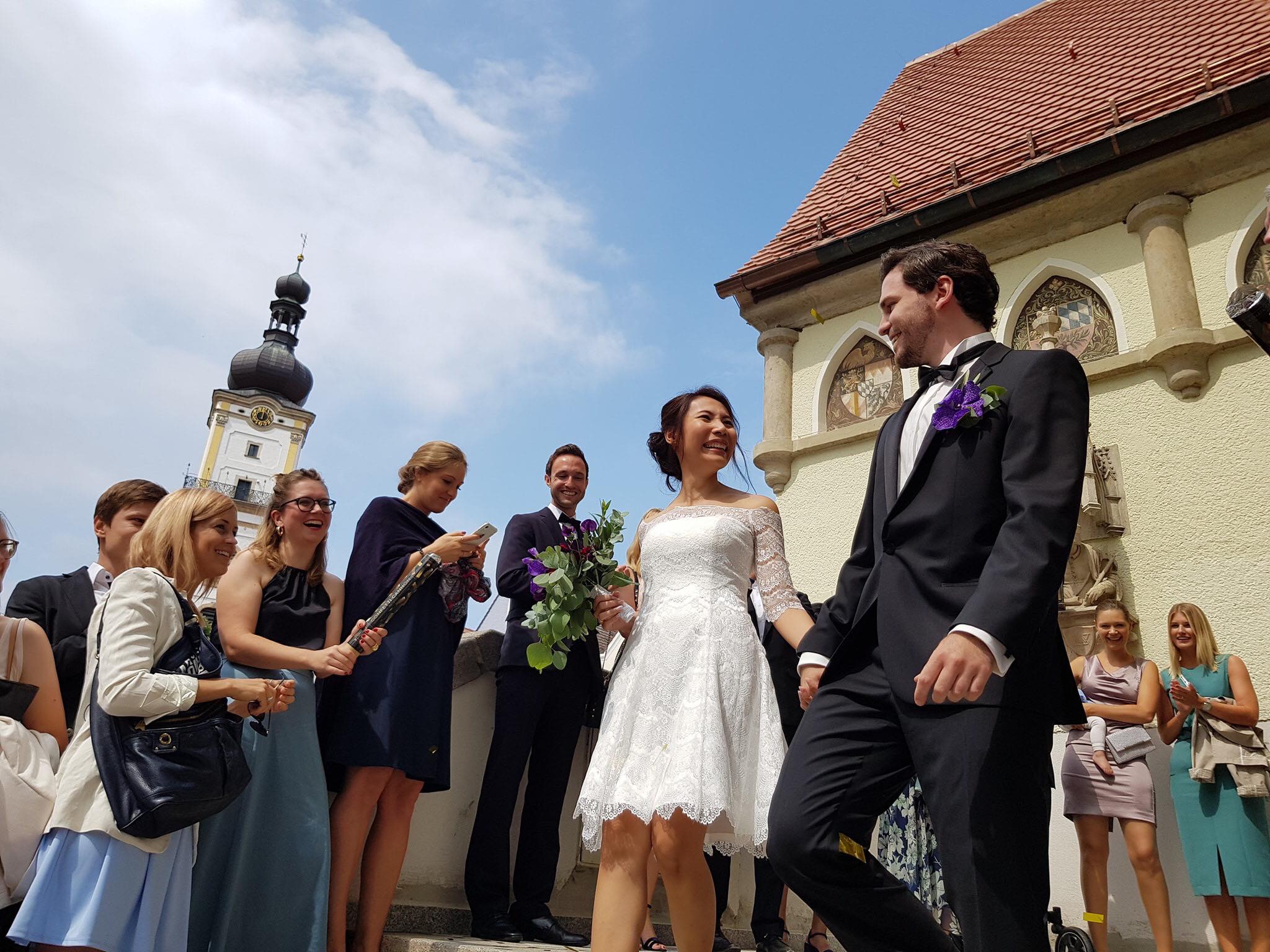 Li Qin Lim und Matthias Baumann