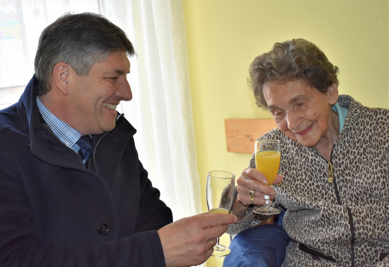 94. Geburtstag von Rosemarie Gärtner