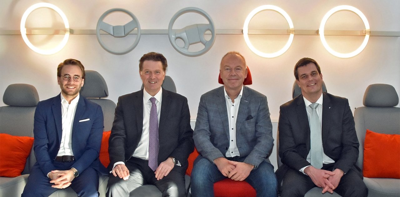 A.T.U Acadamy Gremiumssitzung Severin Hirmer, Jürgen Helmes, Bernd Fürbringer, Florian Rieder