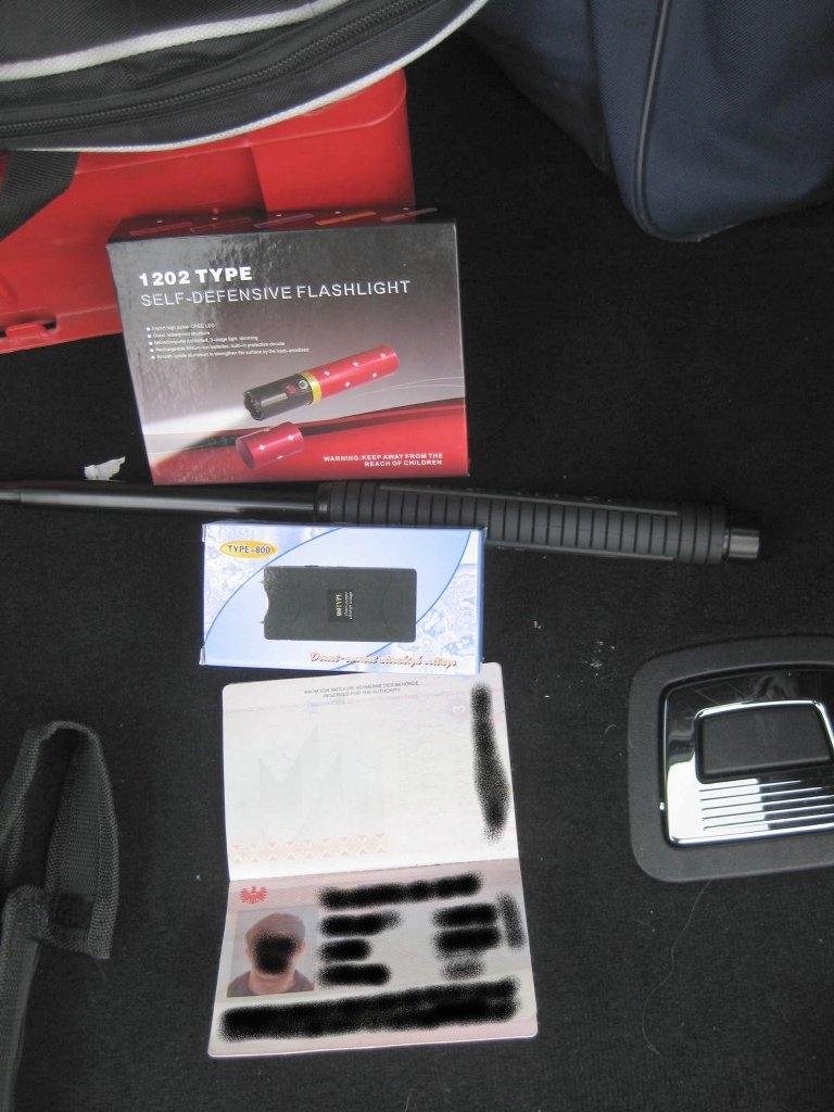 Schlagstock Bundespolizei Waidhaus