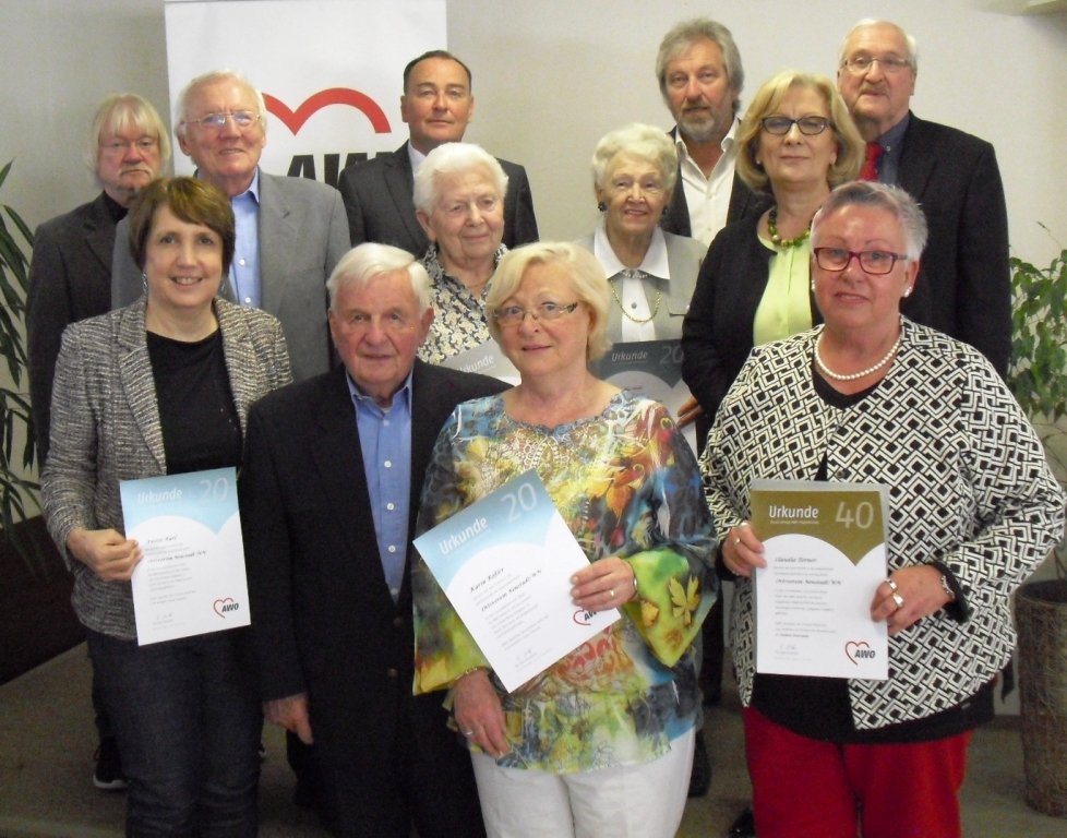 AWO Neustadt Mitgliederversammlung Ehrungen