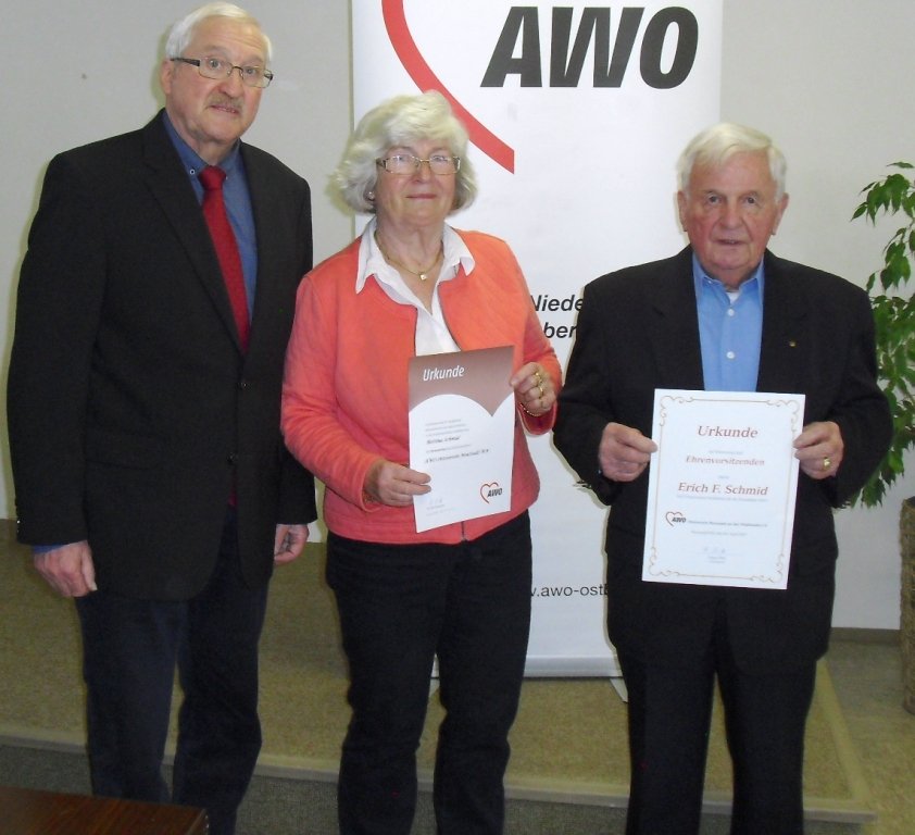 Ehrenvorsitz E.F.Schmid AWO Neustadt