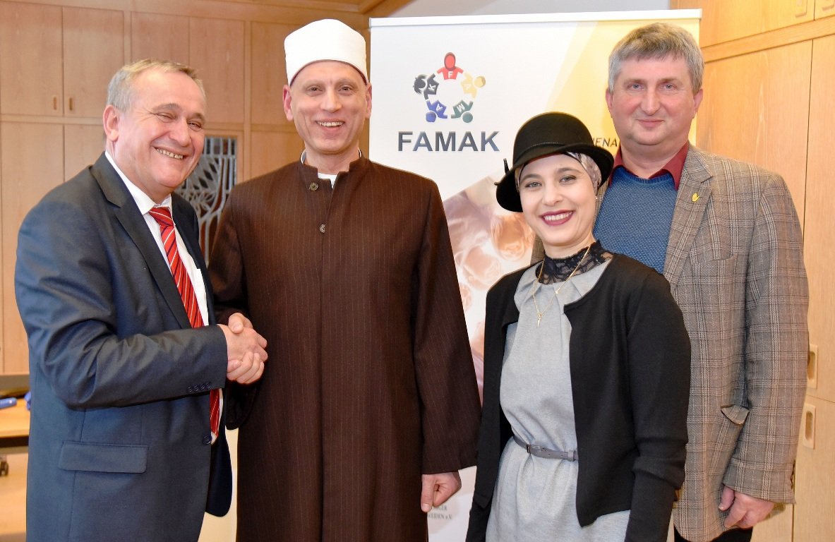 Imam Khedr Antrittsbesuch Rathaus Weiden