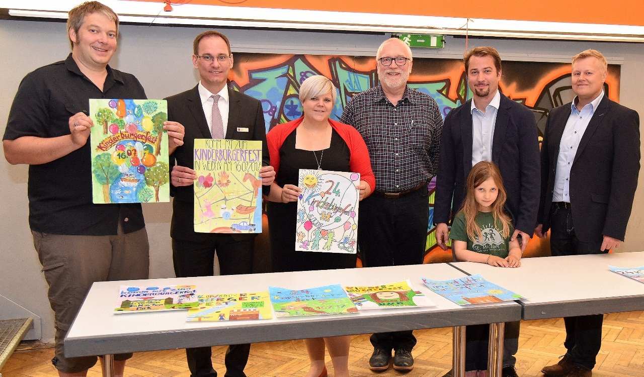 Malwettbewerb Jury Kinderbürgerfest