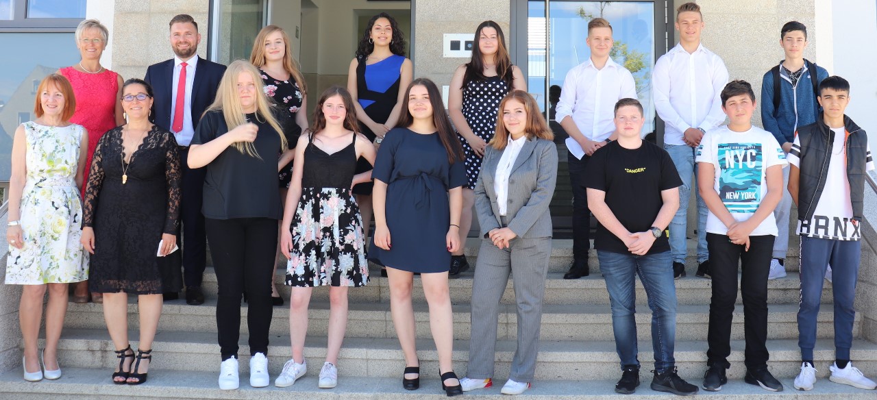 Abschluss 2020 Mittelschule Grafenwöhr Jahrgang 1