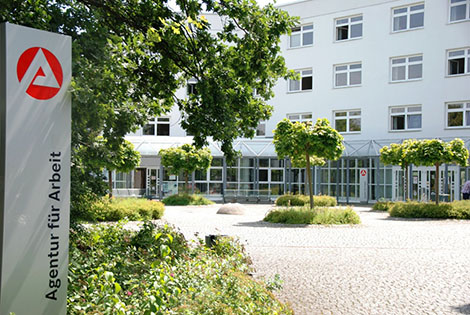 Agentur fuer Arbeit Weiden Arbeitsamt Symbol