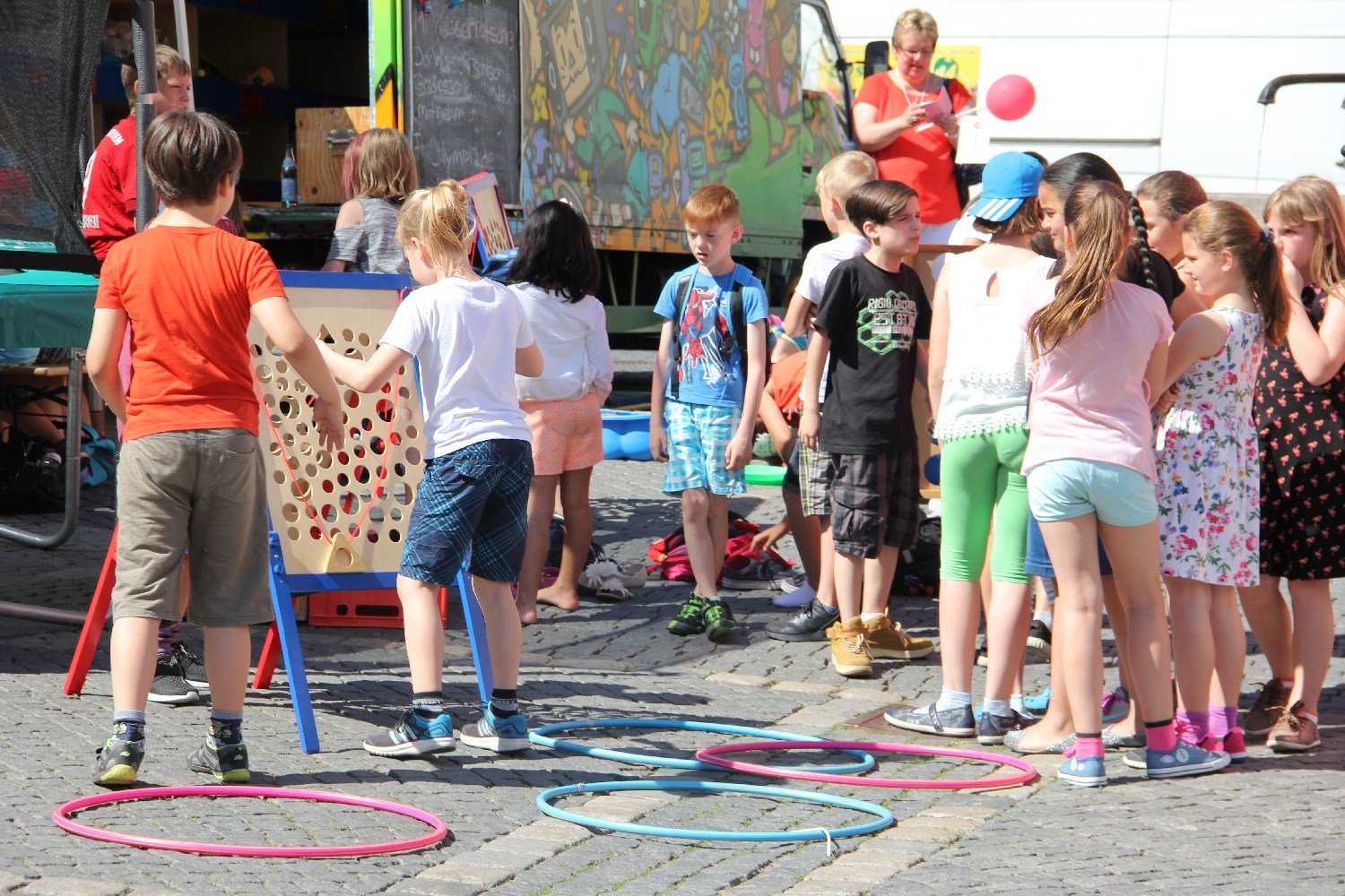 Aktionstag Gute Fee Kinderfreundlichkeit, Kinder, Marktplatz Weiden  (8)