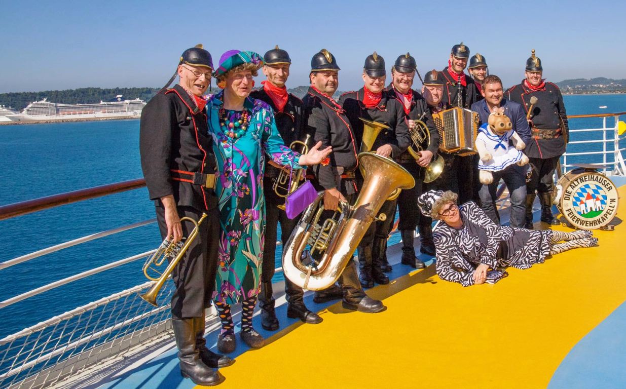 Kreuzfahrt mit der Altneihauser Feierwehrkapell'n