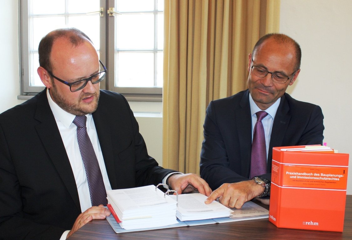 Andreas Scheidler, Baurechtpapst, Landrat Andreas Meier