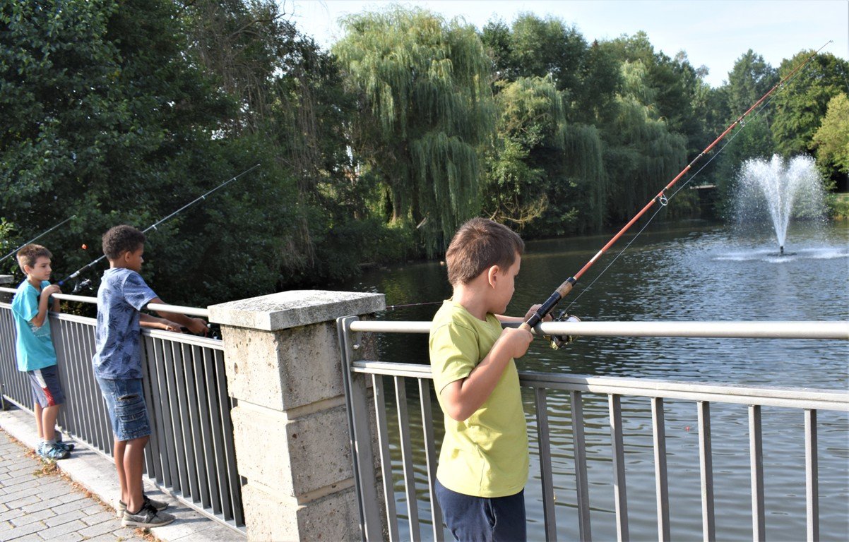 Angeln Schnupperkurs Stadtweiher Grafenwöhr2