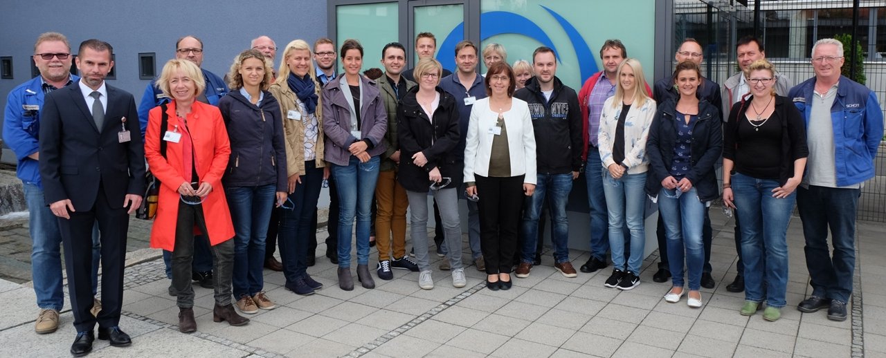 Einblick in die Welt der Glasproduktion