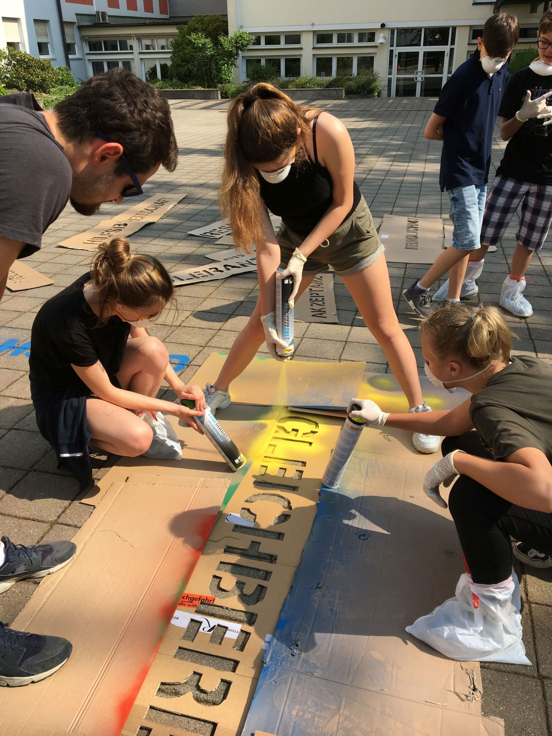 Projekt Gustl Lang Schule Demokratie leben