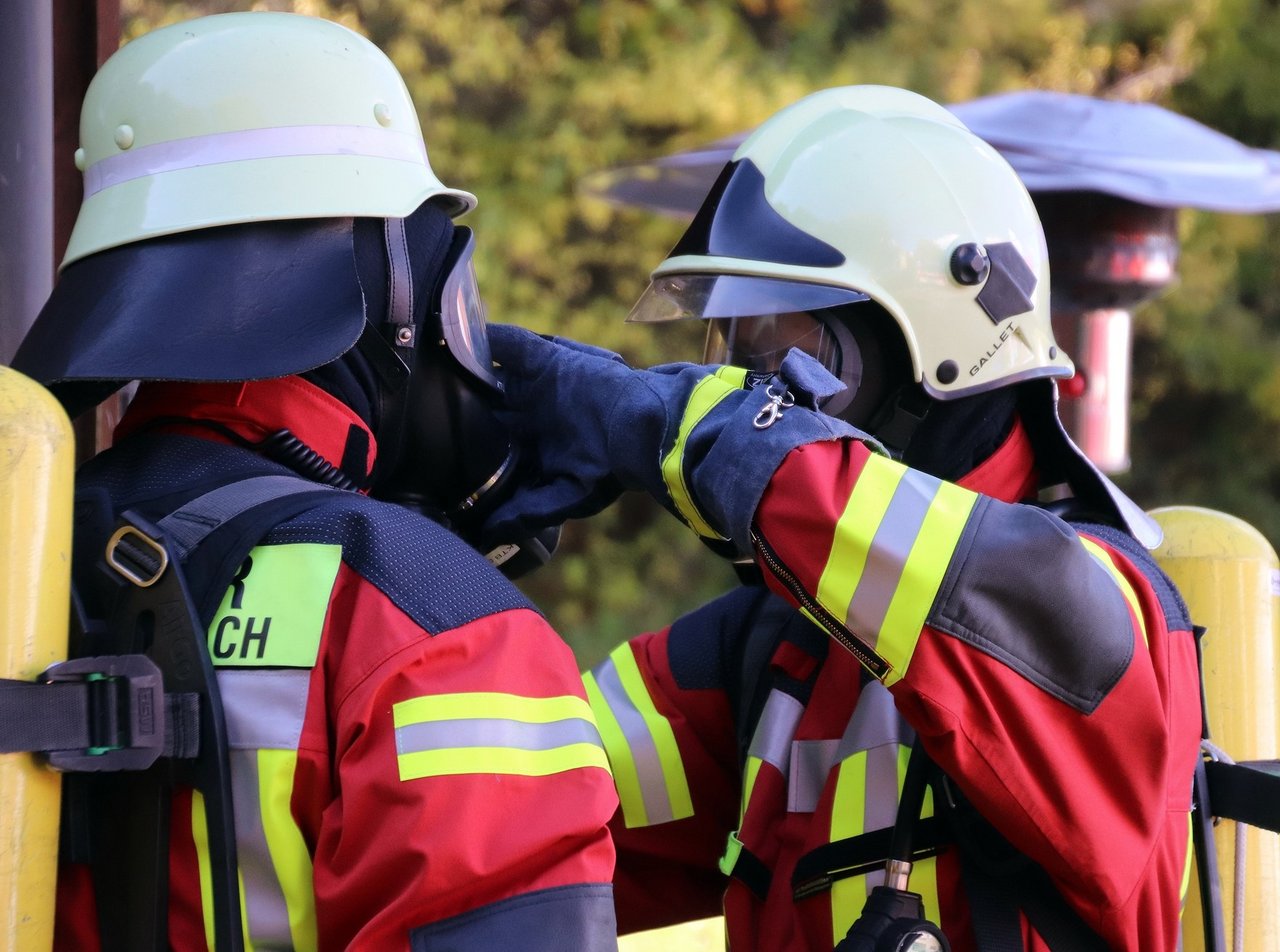 Feuerwehr Symbol Atemschutz