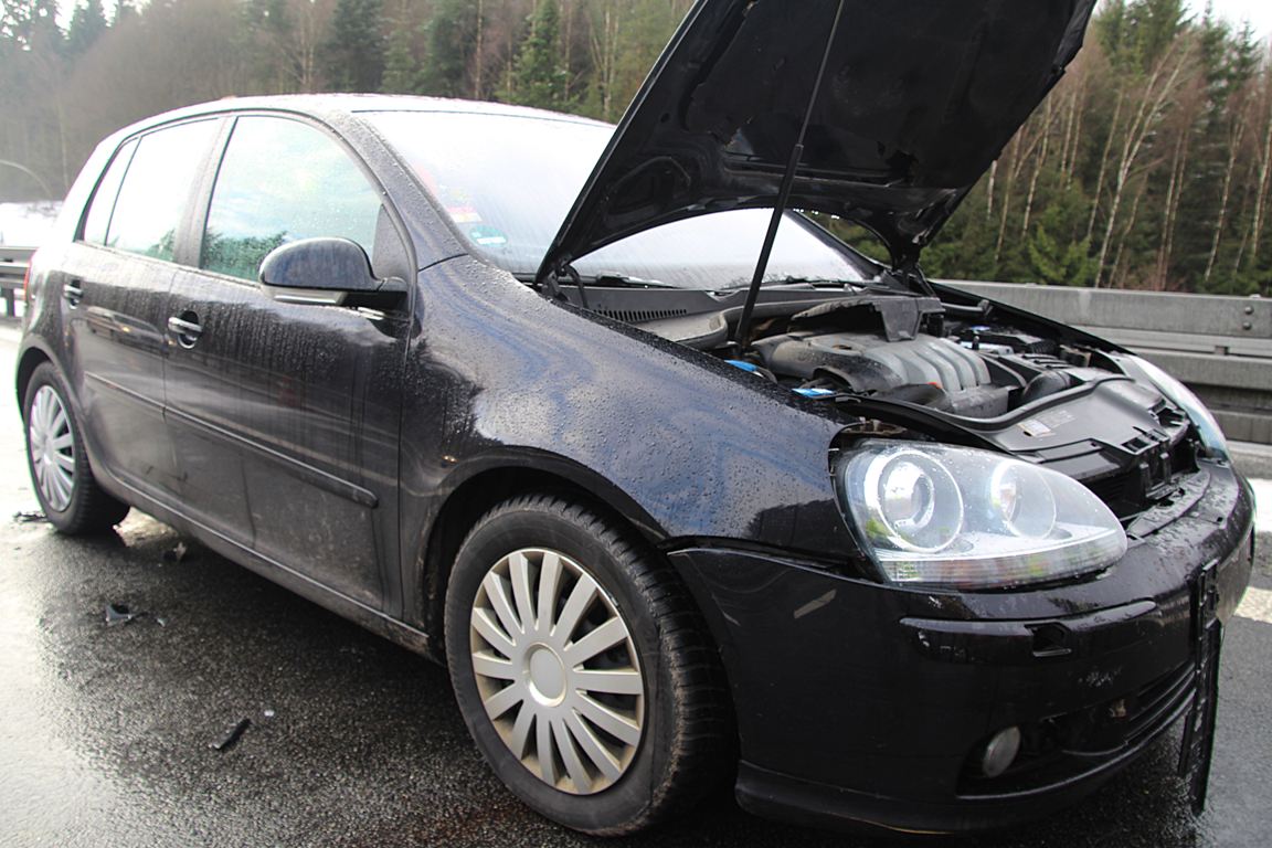 Auffahrunfall Massenkarambolage A93 Ausfahrt Neustadt (5)