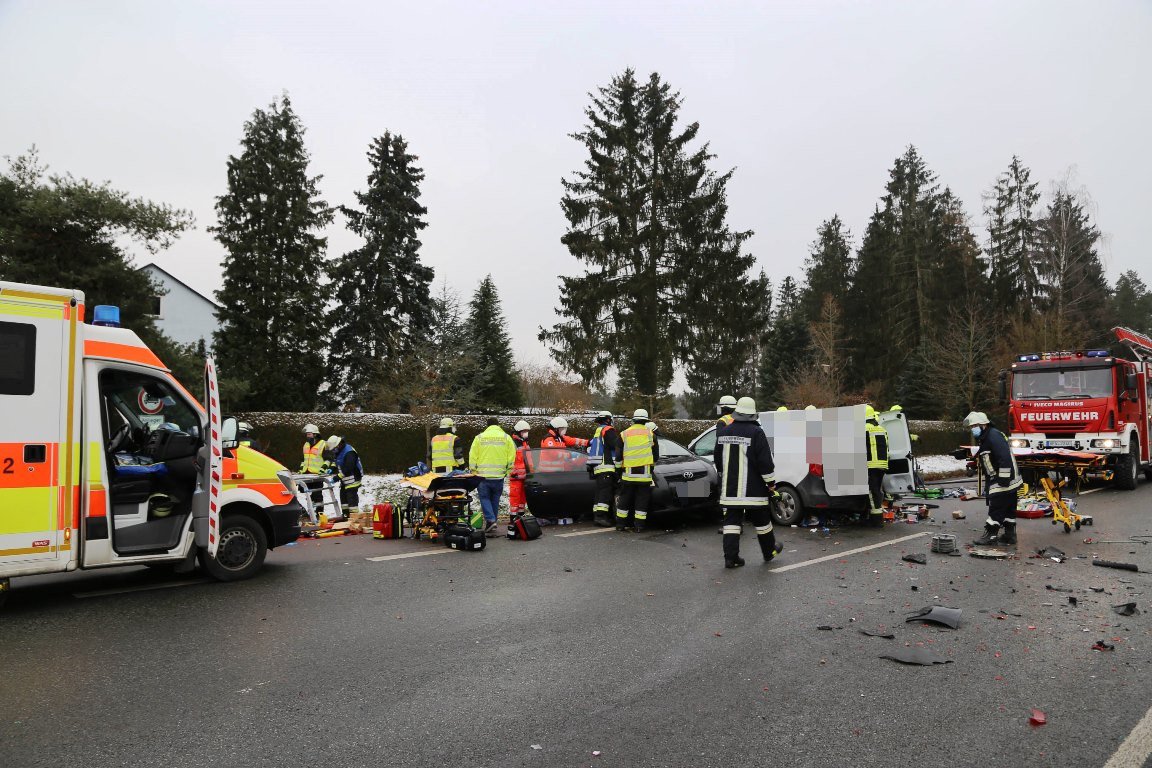 Auffahrunfall Plößberg (1)