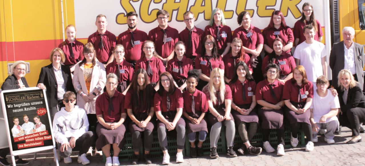 Ausbildung Bäckerei Schaller Weiden Azubis 2019