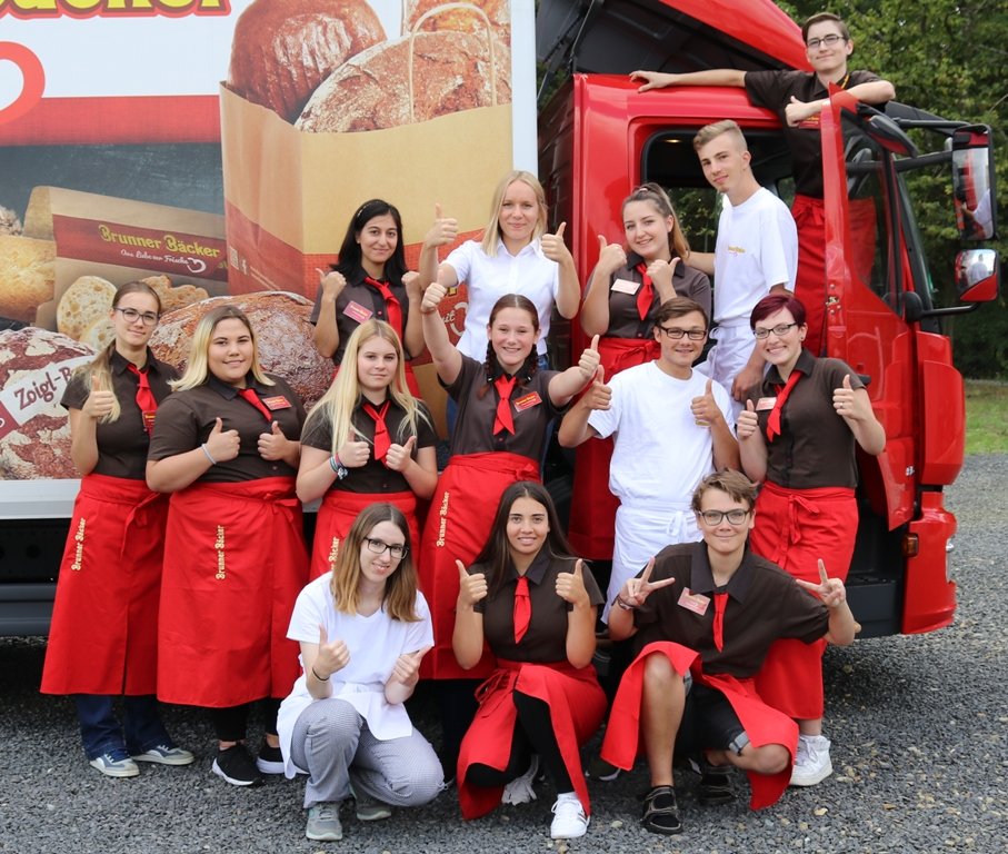 Ausbildung Brunner Bäcker Azubis 2019