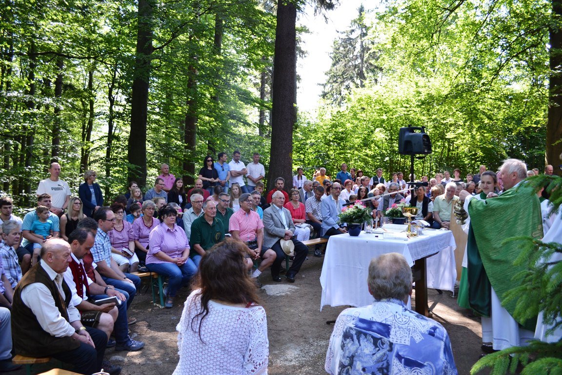 Aussichtsturm Stückberg Eslarn Segnung des Aussichtsturmes am Stückberg6