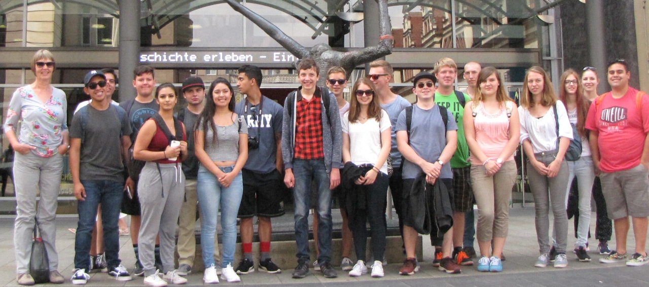 Austauschgruppe_Leipzig Tasche verloren Schüleraustausch Tirschenreuth