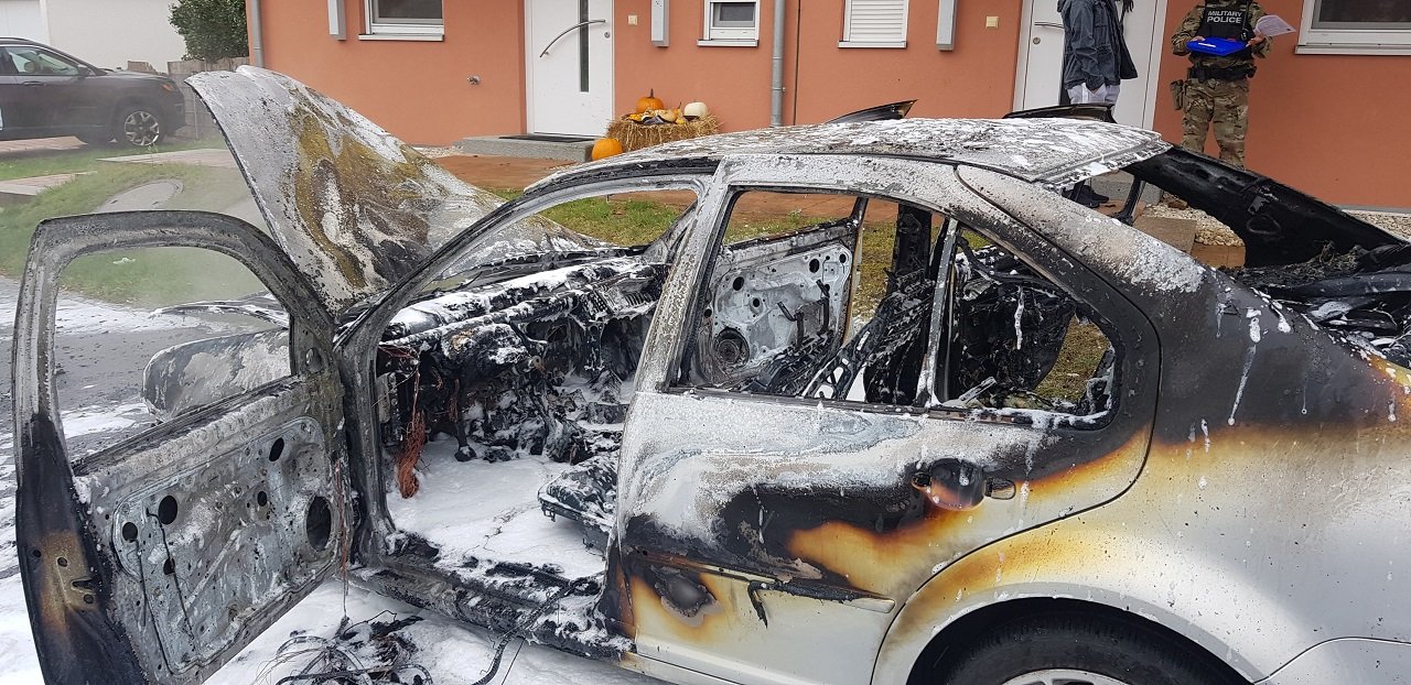 Auto Brand Netzaberg