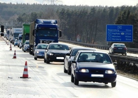 Bauarbeiten auf A 93 verzögern sich