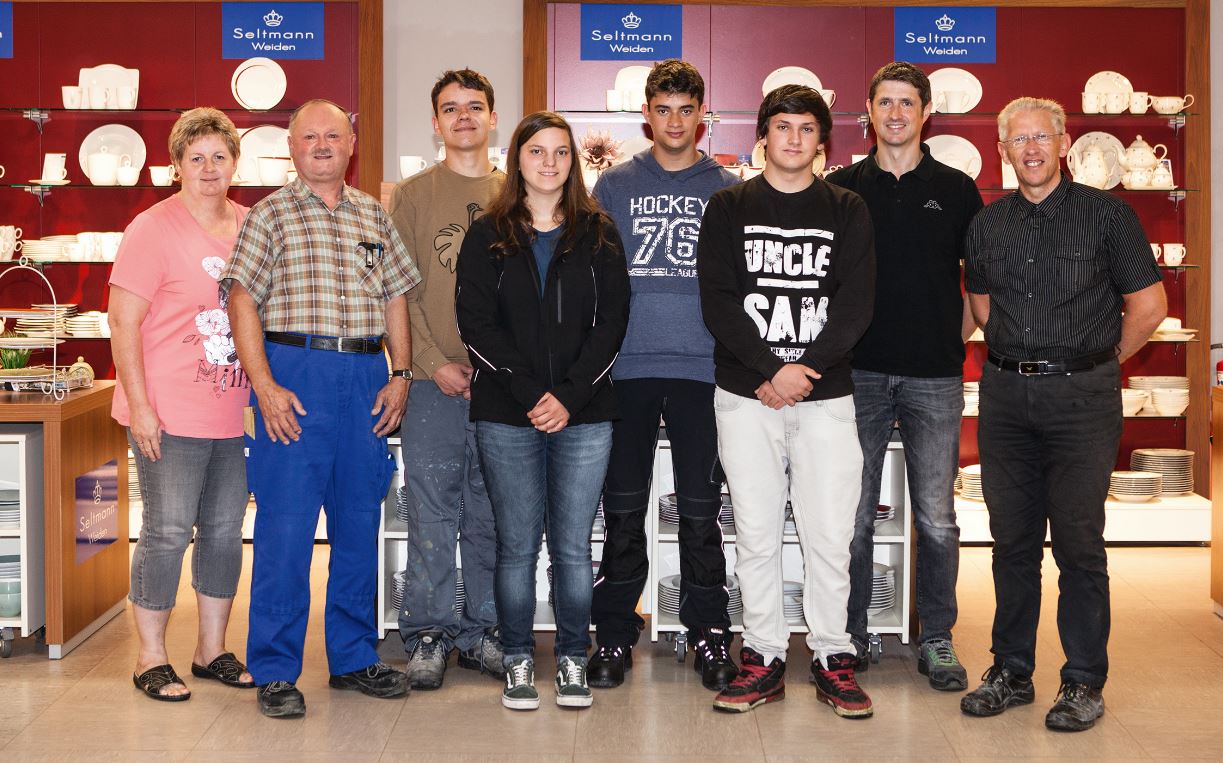 Azubis Seltmann Erbendorf 2017