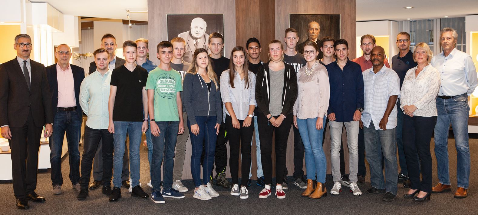 Azubis Seltmann Weiden 2017