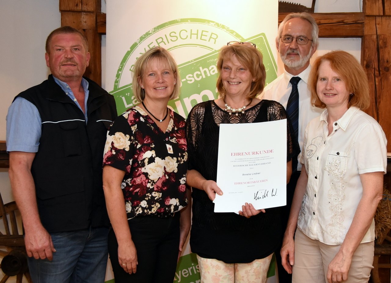 BBV Landfrauen Ehrenortsbäuerin Annelie Lindner