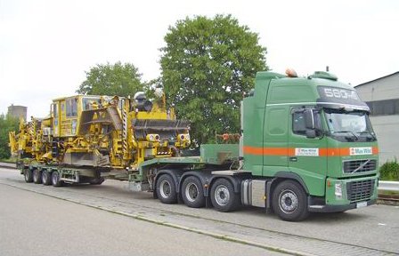 Der gestohlene LKW