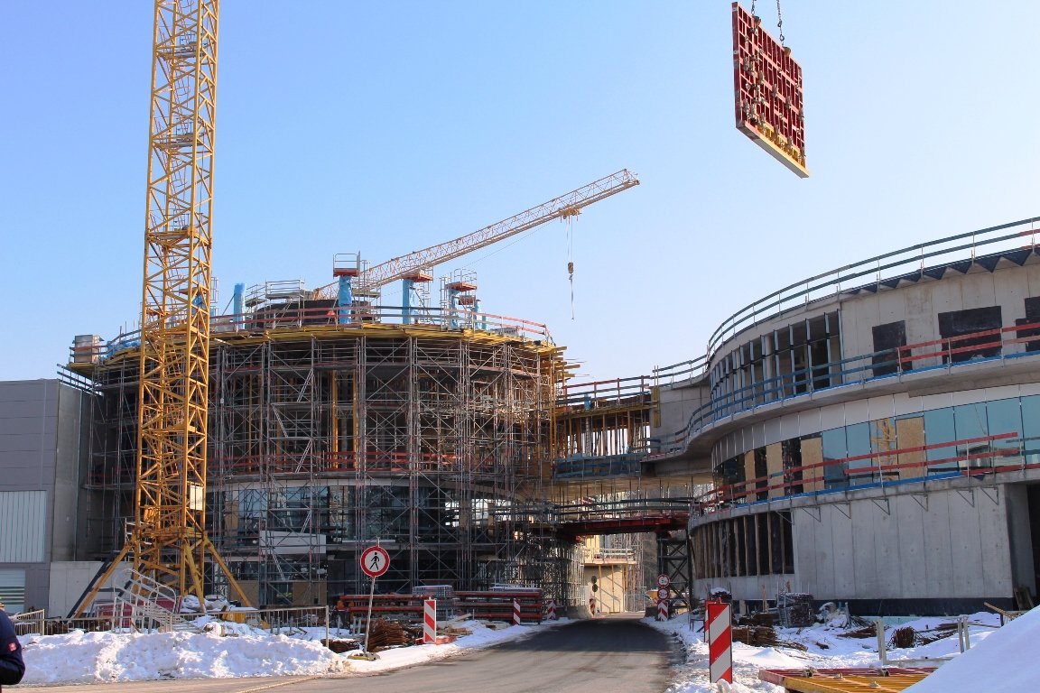 BHS Weiherhammer, ÜBZO, Baustelle, Bildungszentrum Oberpfalz (3)