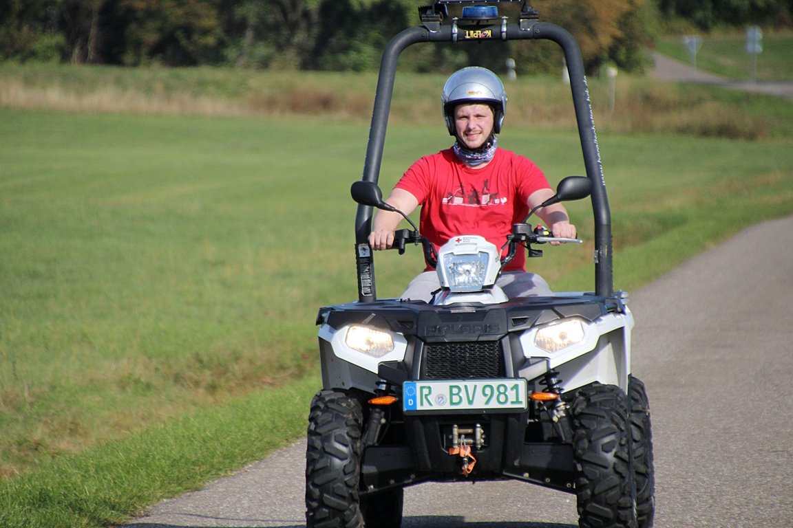 BRK Bereitschaft Kirchenthumbach Thurndorf Eschenbach Quads im Einsatz Bezirk Niederbayern Oberpfalz 2