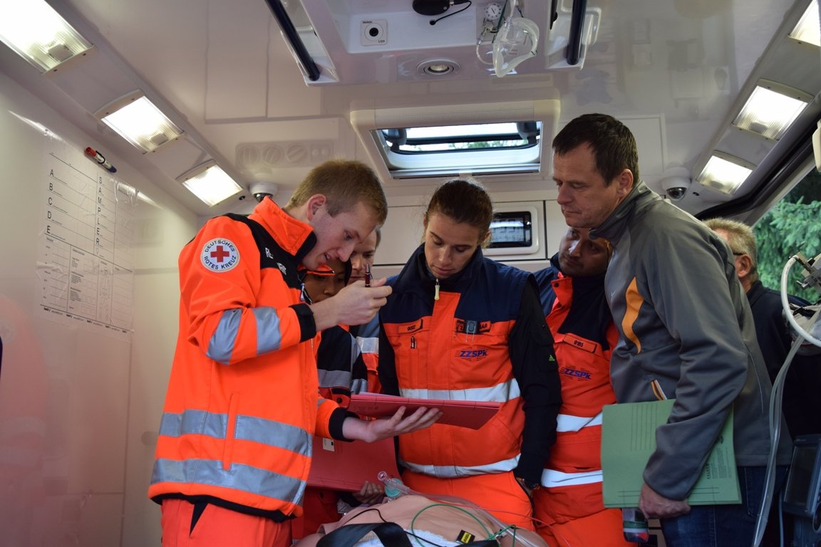 BRK Rettungsdienst deutsch-Tschechische Zusammenarbeit BRK7