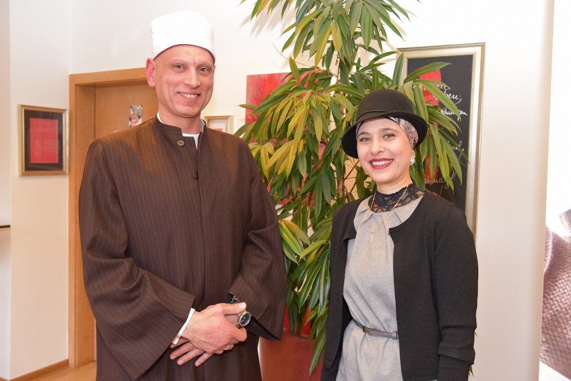 Imam Khedr Antrittsbesuch Rathaus Weiden