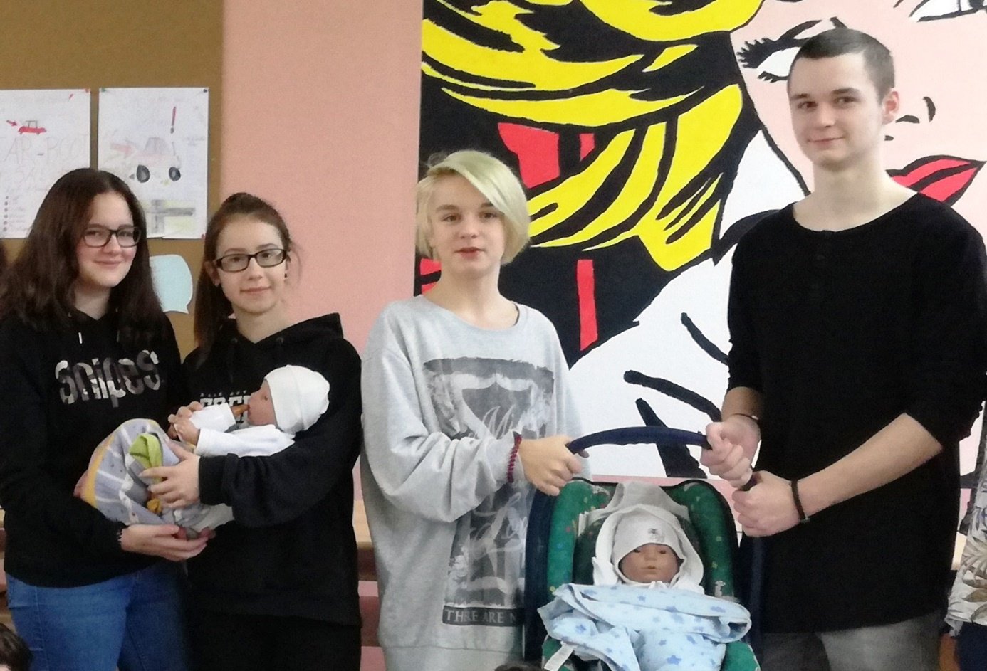 Babysimulatoren Mittelschule Neustadt