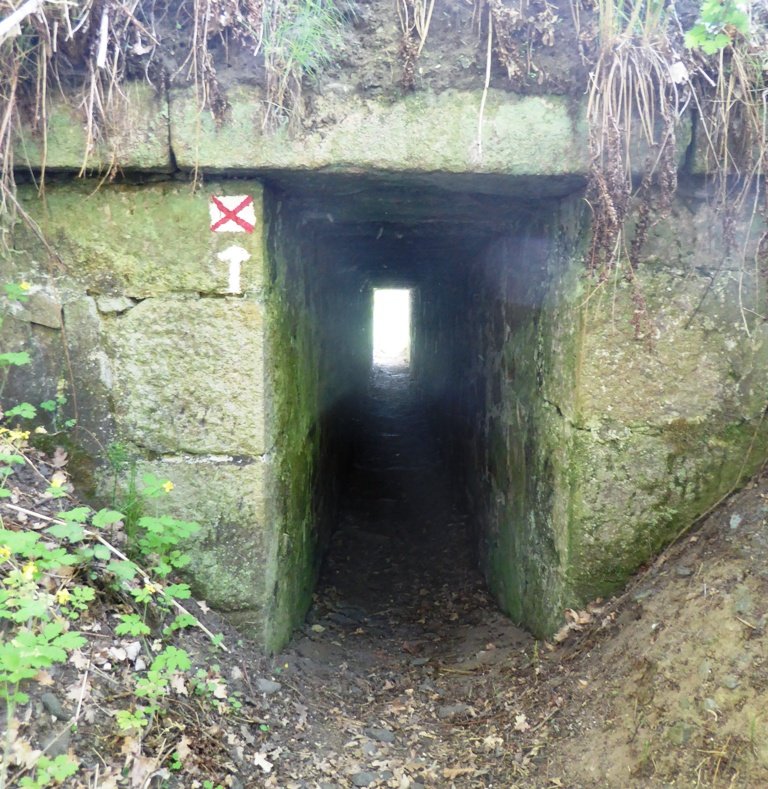 Bahndurchlass bei Luhe am Forst Wanderweg Luhe-Wildenau