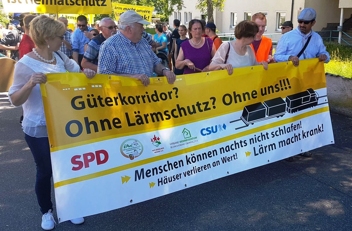 Bahnlärm Demo Rothenstadt Bilder Hartl (2)