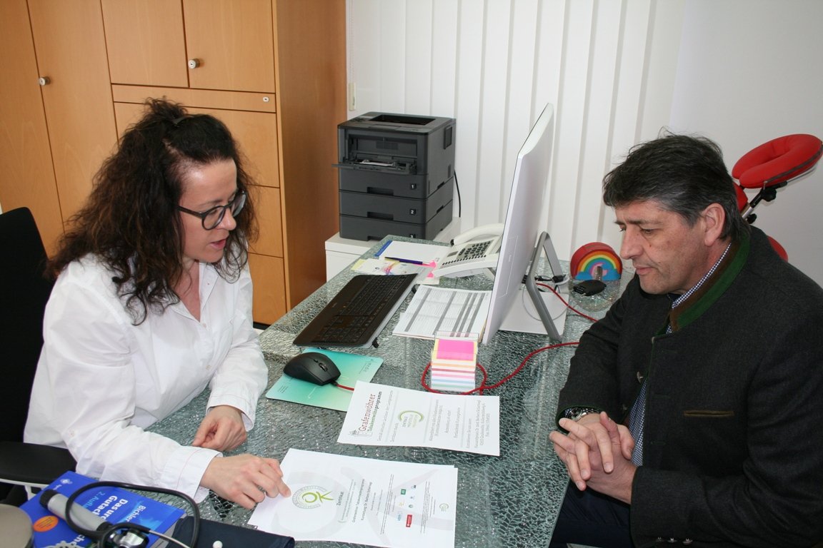 Barbara Scharnagl Tabakentwöhnungsprogramm Rauchfrei Eschenbach Grafenwöhr Bürgermeister Edgar Knobloch 3