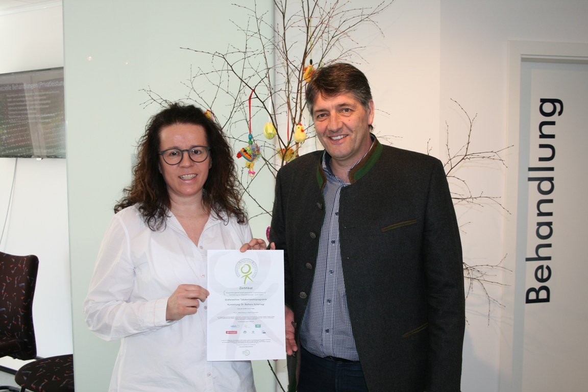 Barbara Scharnagl Tabakentwöhnungsprogramm Rauchfrei Eschenbach Grafenwöhr Bürgermeister Edgar Knobloch 4