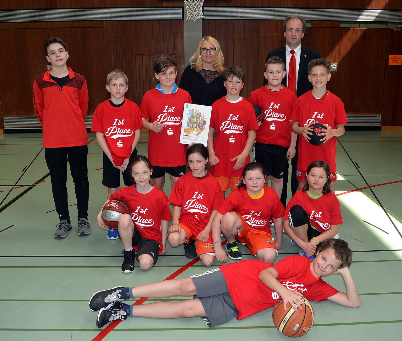 Grundschul-Cup 2018: Nachwuchsbasketballer in Hochform