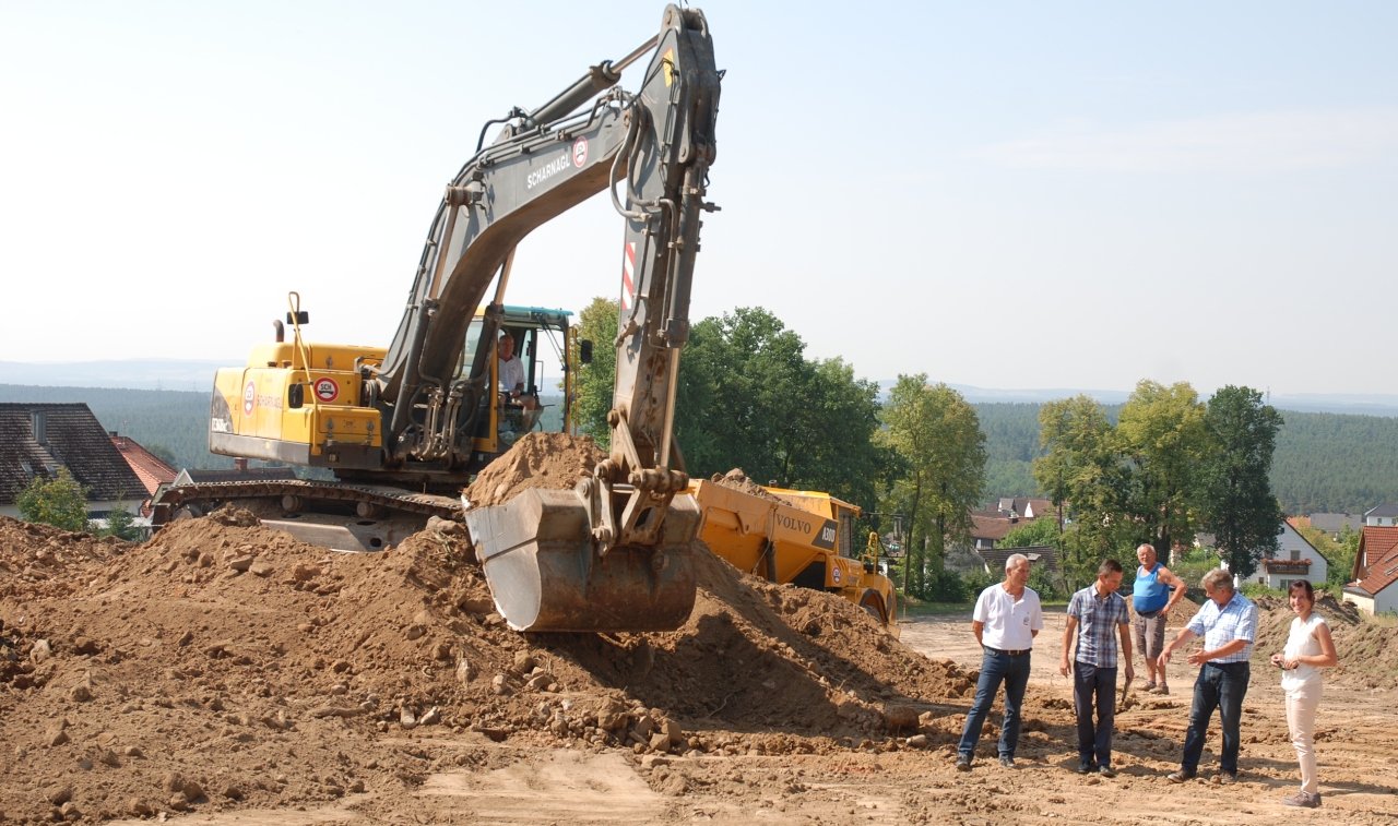 Baugebiet Viehof Parkstein Bild Markt Parkstein