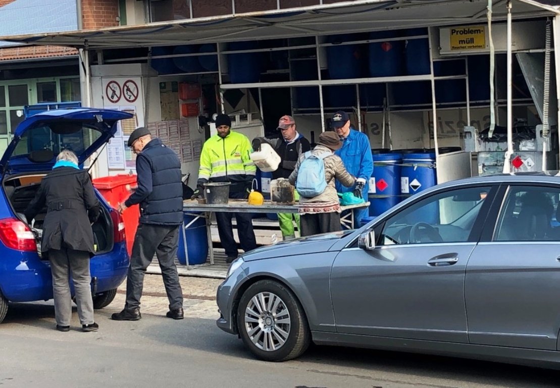 Bauhof Weiden Problemmüll Problemmüllsammlung 2019