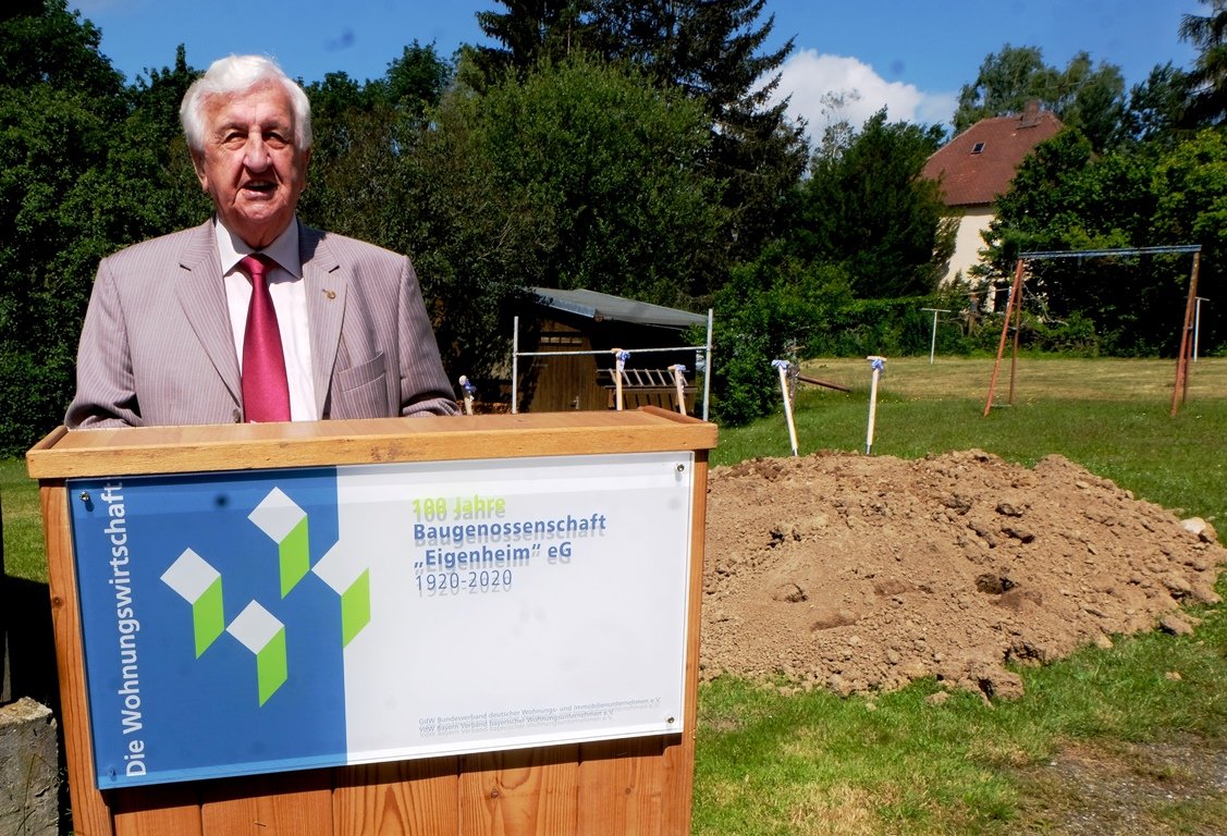 Baugenossenschaft Floß Spatenstich